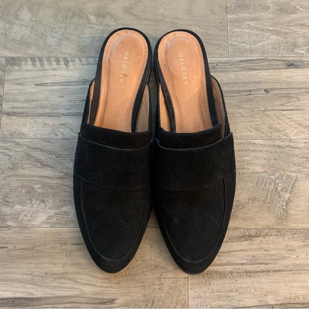 Halogen Suede Slip On Loafers - Picture 4 of 12